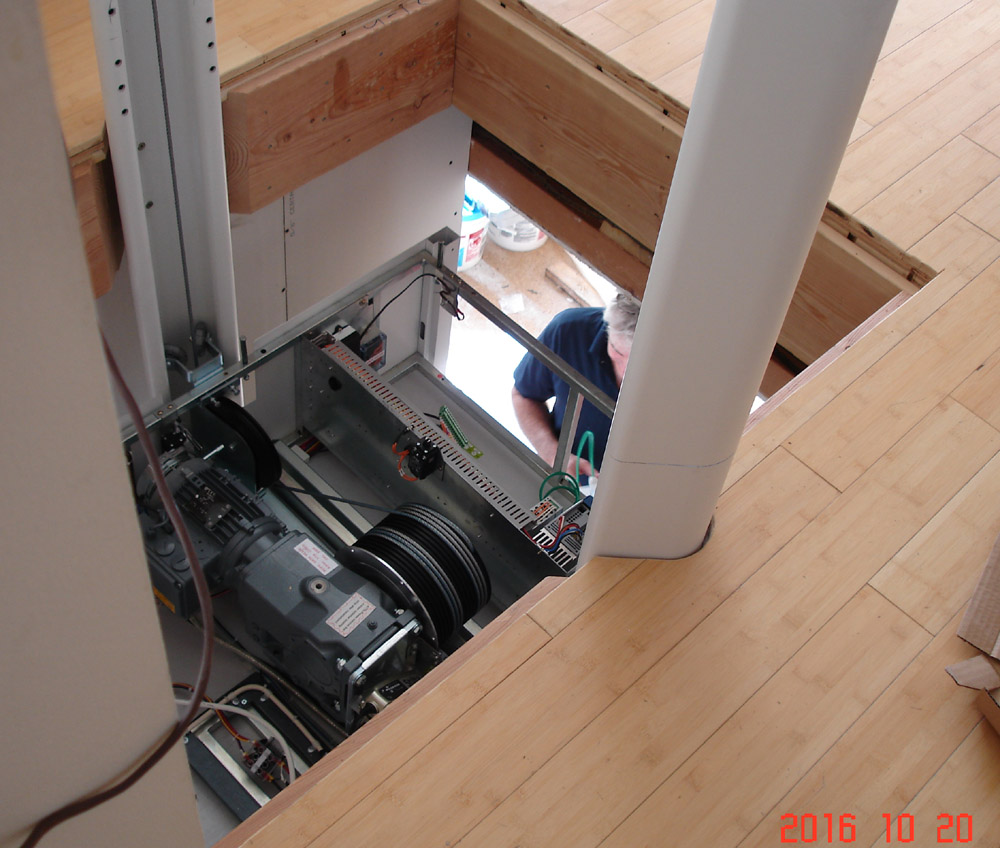 Stiltz Elevator "TRIO" installation pics and video